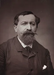 Album Artistique et Biographique, 6e jaar, Salon 1885; portret van de schilder Joseph Emile Gridel (1839-1901)