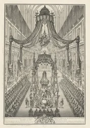Begrafenis van Polixène van Hesse-Rhinfels