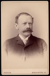 Portret van Dr. James Milton Flint 1838-1919, tussen 1887 en 1904