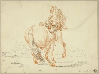 Ruiterloos paard