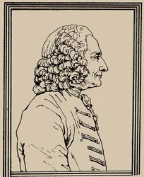 Portret van de componist Jean-Philippe Rameau, 1683-1764, ca. 1800