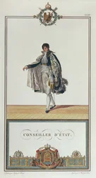 Uniform van de staatsraad voor de kroning van Napoleon, 1804