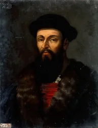 Portret van Ferdinand Magellan 1470-1521