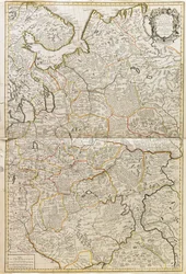 Kaart van Muscovy