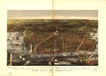 De stad Brooklyn