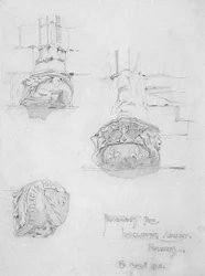 Fragmenten van de Lincluden Abdij, Dumfries, 1892