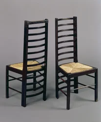 Ladderback stoelen, ca. 1903