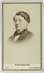 Portret van Laborde Léon, diplomaat, archeoloog en curator in het Louvre, ca. 1860-90