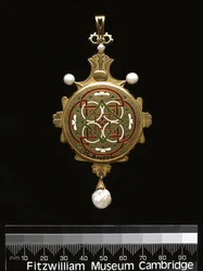 Keerzijde van hanger