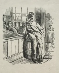 Wat er gebeurde na het doden van een rijke oom met Kerstmis, 1865