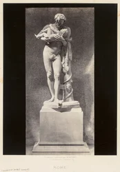 Silenus houdt het kind Dionysus vast, Louvre Museum, Parijs, ca. 1860s