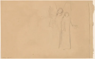 Studie van Figuren (verso)