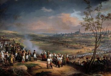 De Overgave van de Stad Ulm op 20/10/1805 (detail)