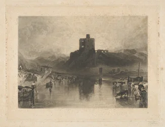Kasteel Norham, aan de rivier de Tweed