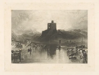 Kasteel van Norham, aan de rivier de Tweed