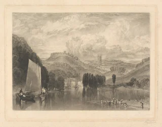 Totnes, aan de Dart