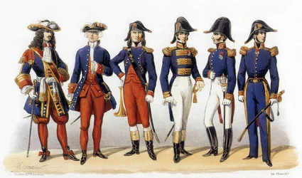 Uniformen van het Franse leger: marineofficieren