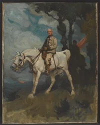 Generaal Sir Frederick Sleigh Roberts op zijn paard Vonolel, 1894