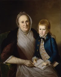 Mrs. James Smith en kleinzoon