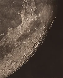 Fotografische kaart van de maan, 1904 (foto)