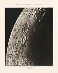 Carte photographique de la lune, planche I (Fotografische Kaart van de Maan, plaat I),23 februari