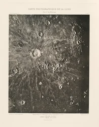 Fotografische kaart van de maan, plaat XIV,22 maart