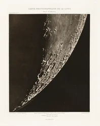 Carte photographique de la lune, planche XVI.A (Fotografische Kaart van de Maan, plaat XVI.A),5 september