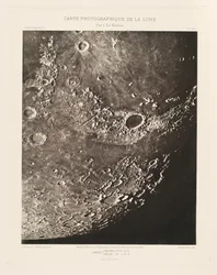 Fotografische kaart van de maan, plaat XVIII, 17 april