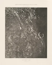 Fotografische kaart van de maan, plaat XX, 22 maart
