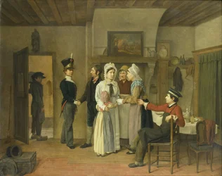 Het afscheid van de soldaat