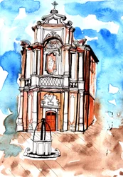 Gebouw in Siena, 2020