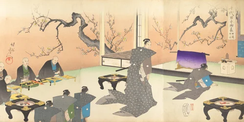 Chiyoda-kasteelalbum van mannen, 1897