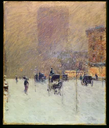 Wintermiddag in New York