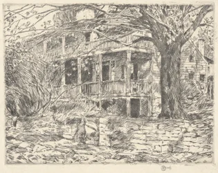 Oud Huis, Cos Cob, 1915