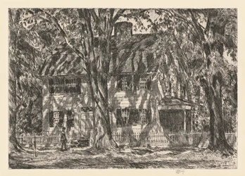 Het Lion Gardiner Huis, Easthampton