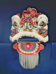Dansende leeuw, Hong Kong (papier-maché)