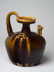 Hu met kippenkop decor, Oostelijke Jin, 317-420