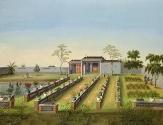 Kwekerij tuin, ca. 1820-40