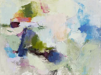 Abstracte compositie, 2020 (olieverf op doek)