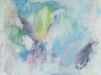 Abstracte compositie, serie organisch/planten, 2021