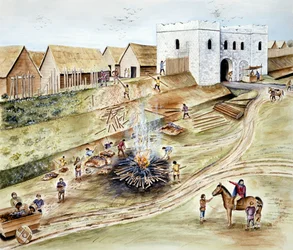Het opknappen van de stadsverdediging in York tijdens het Vikingtijdperk, ca. 1990-2010