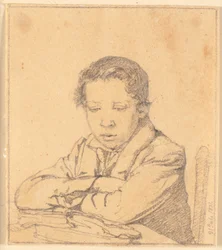 Lezende jongen (Fritz Feilberg)