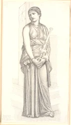 Medea met het Zwaard in de Hand, Hele Figuur