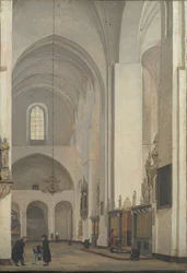 Het transept van de kathedraal van Århus