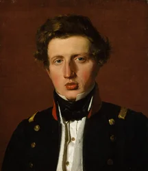 Valdemar Hjartvar Købke 1813-1893, de broer van de kunstenaar, ca. 1838