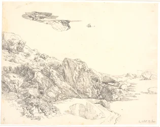 Rotsstudie van Capri