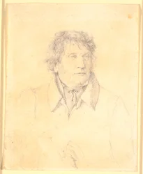 Portret van de vader, bakker P.B. Købke