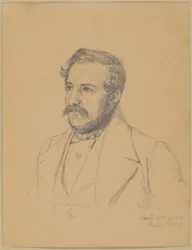 Portret van Christophe Louis Engelhard Dalgas