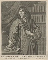 Portret van Henricus Groenewegen