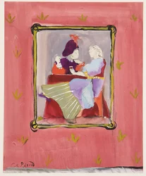 Een verkleed stel, c.1935-45